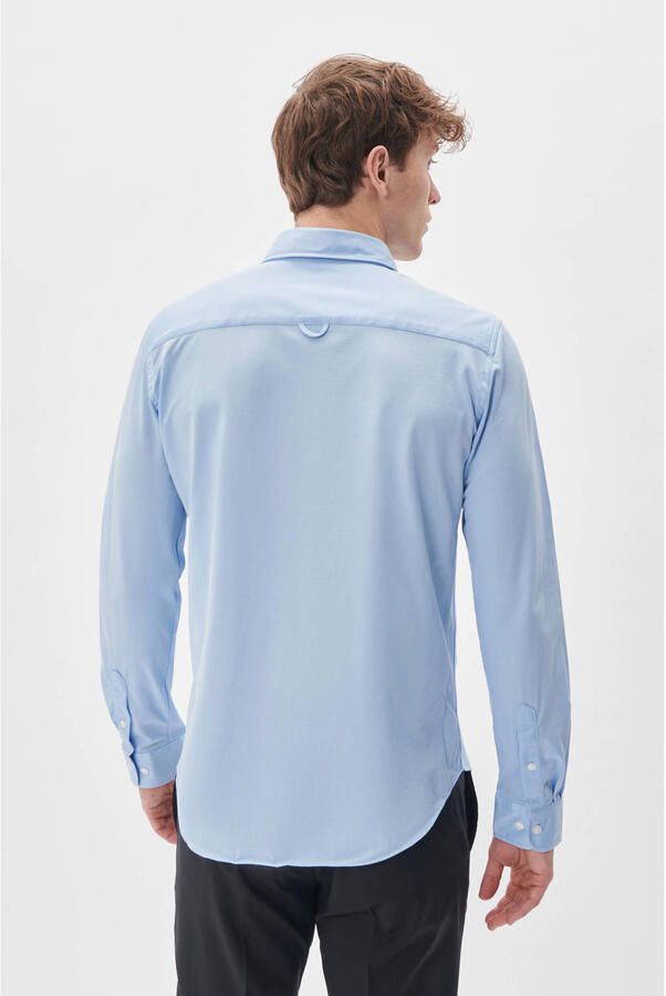 Matinique Slim fit zakelijk overhemd met knoopsluiting model 'trostol' - Foto 6