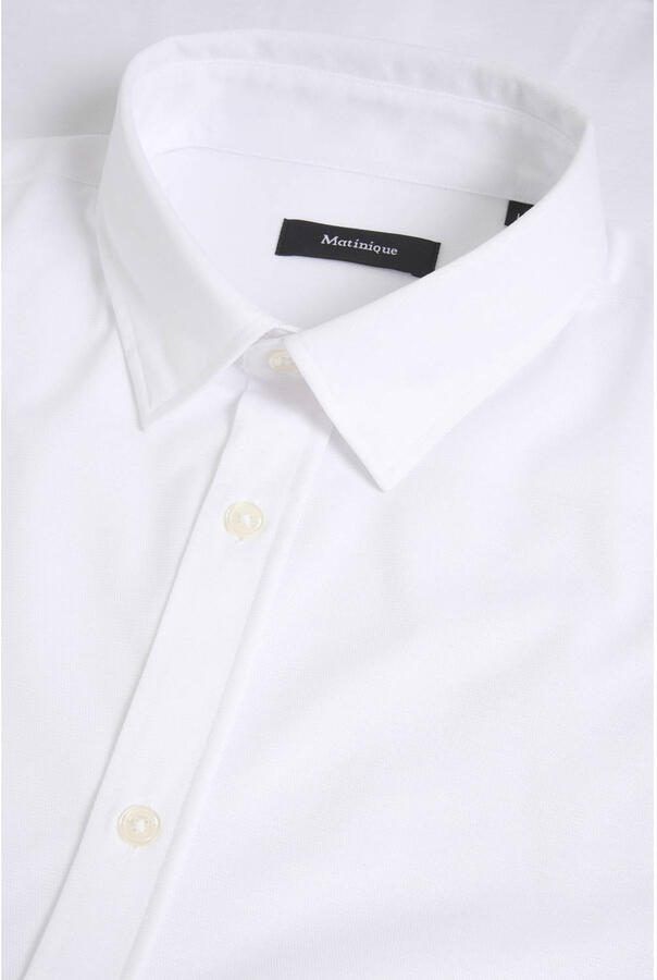 Matinique Slim fit zakelijk overhemd met knoopsluiting model 'trostol' - Foto 6