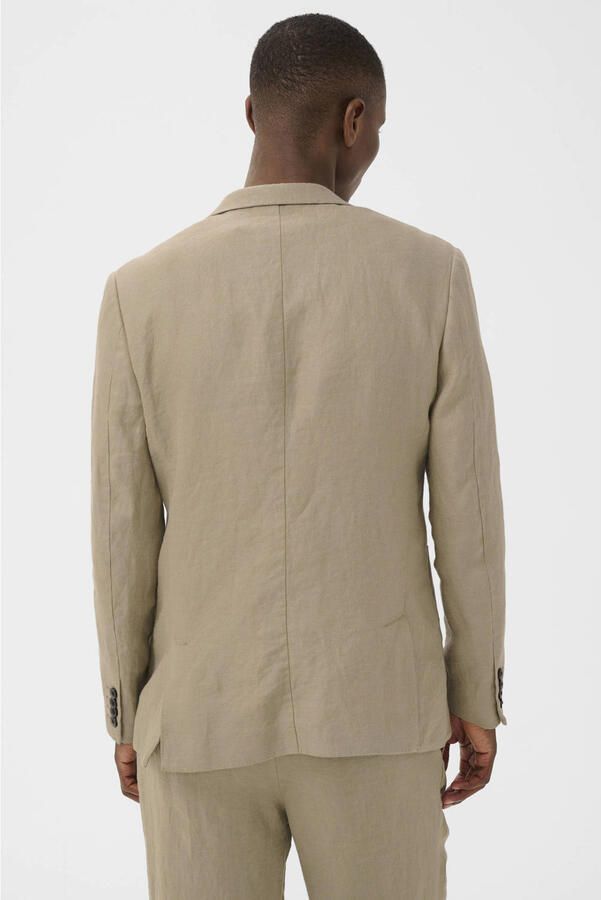 Matinique linnen regular fit colbert beige - Foto 2