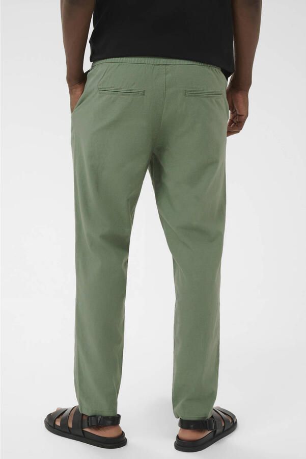 Matinique Straight fit linnenbroek met elastische band Model 'Barton' - Foto 2
