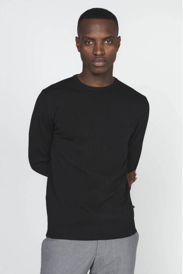 Matinique Gebreide pullover van merinowol model 'Margrate Merino'