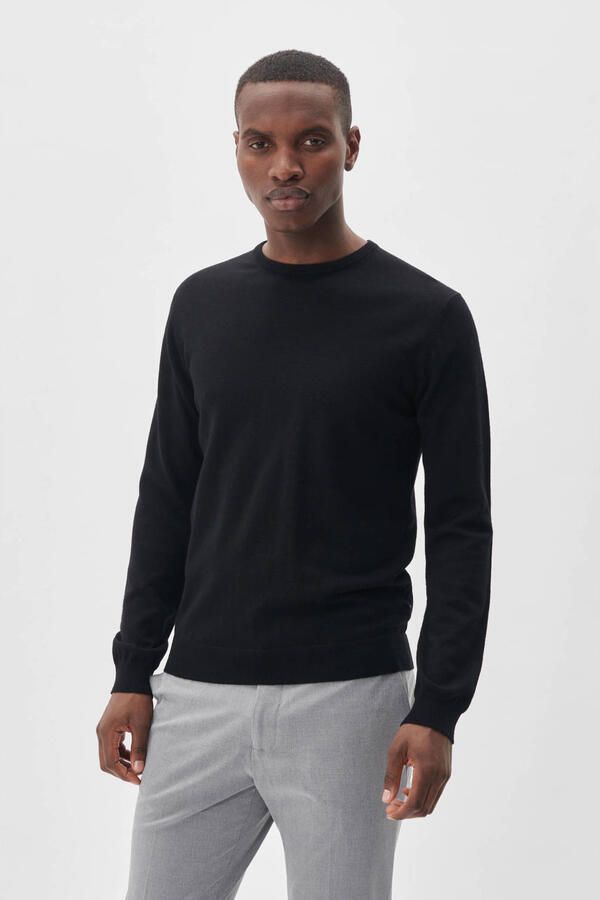 Matinique Gebreide pullover van scheerwol model 'Margrate Merino'
