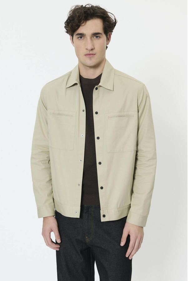 Matinique overshirt beige