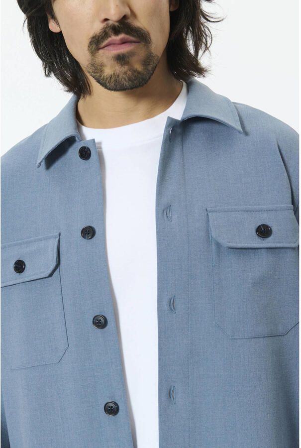 Matinique overshirt blauw - Foto 3