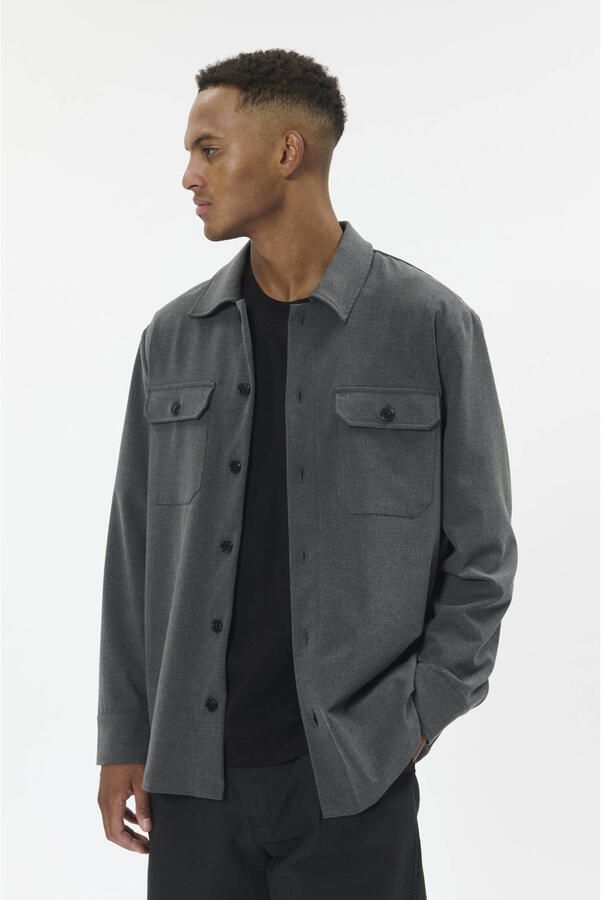 Matinique overshirt grijs