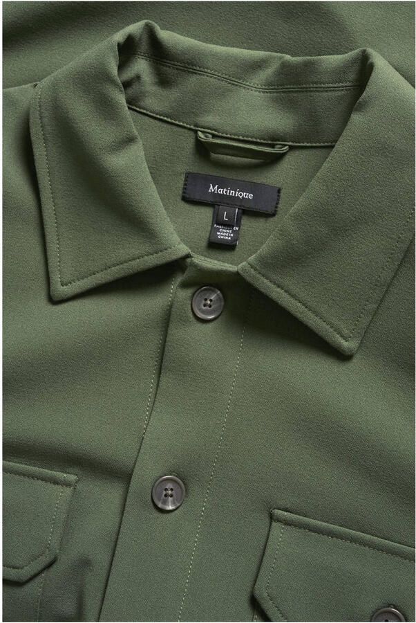 Matinique Regular fit overhemdjack met kentkraag model 'Damo' - Foto 2