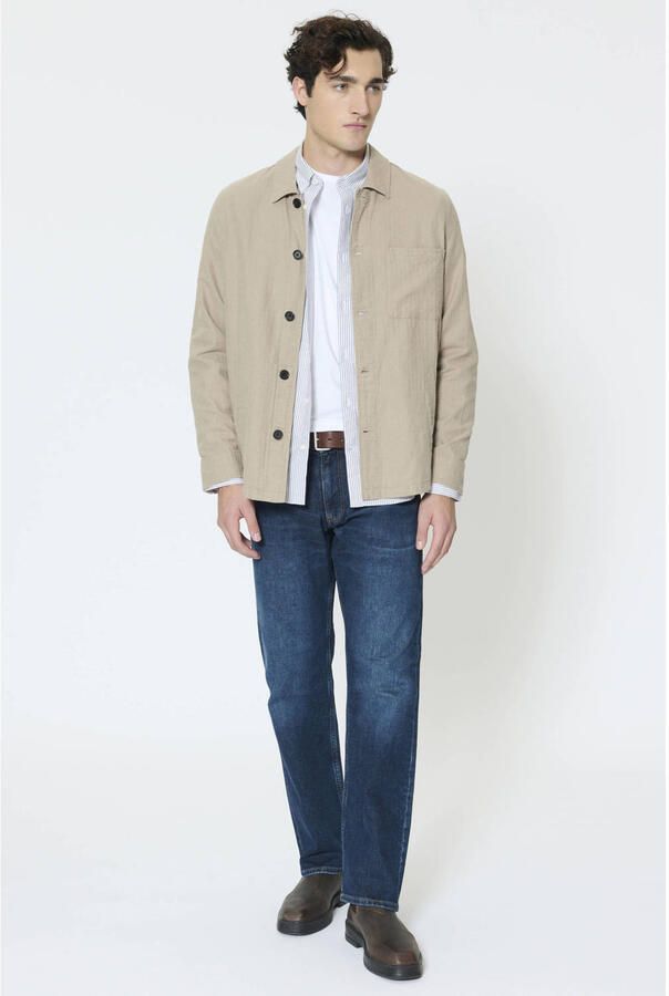 MATINIQUE Heren Overshirts Maoriginal Heritage Beige - Foto 6