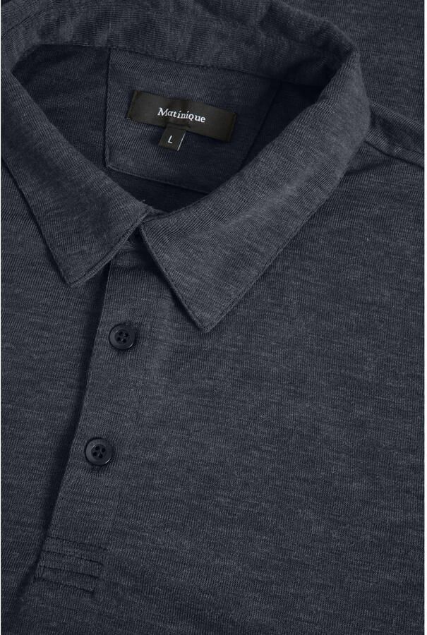 MATINIQUE Heren Polo's & T-shirts Masanford Polo Donkerblauw - Foto 5