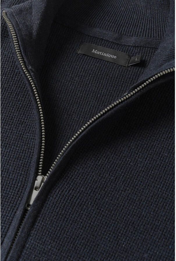 Matinique Gebreide pullover met opstaande kraag model 'lagoon' - Foto 6