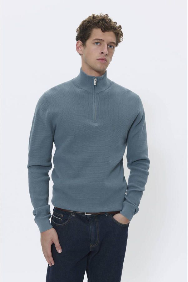 Matinique Gebreide pullover met schipperskraag model 'lagoon' - Foto 2