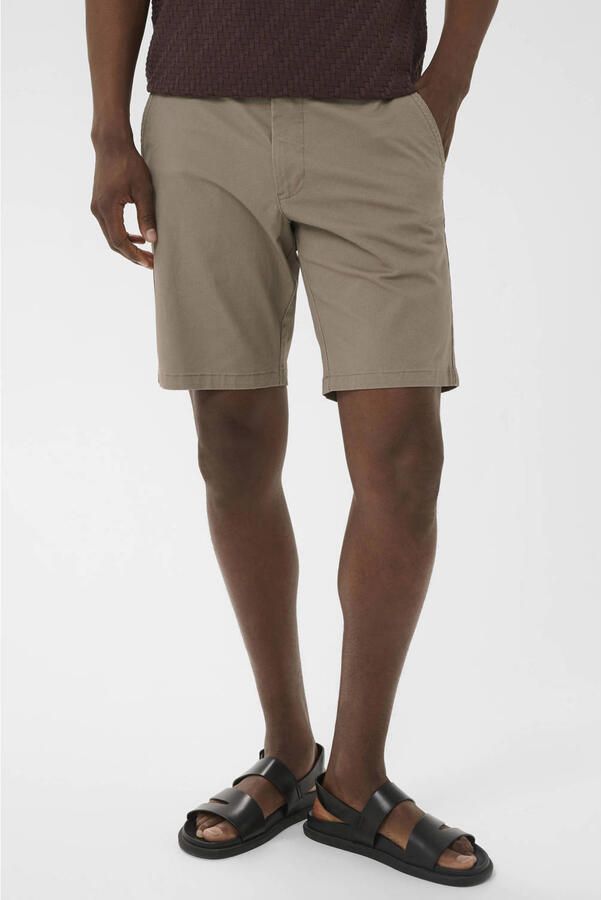 Matinique regular fit chino short bruin