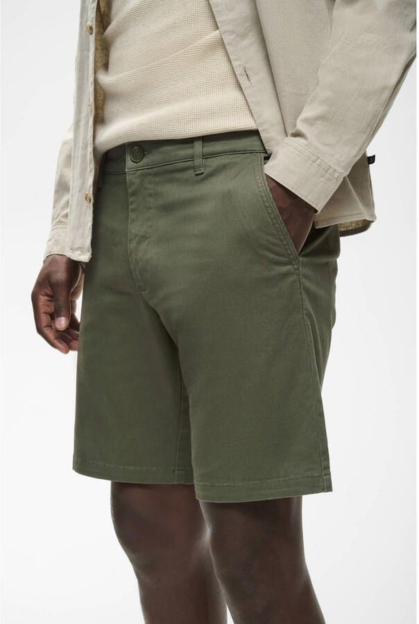 Matinique regular fit chino short groen