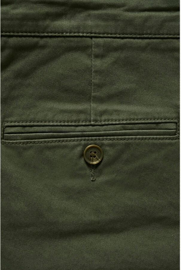 Matinique regular fit chino short groen - Foto 2
