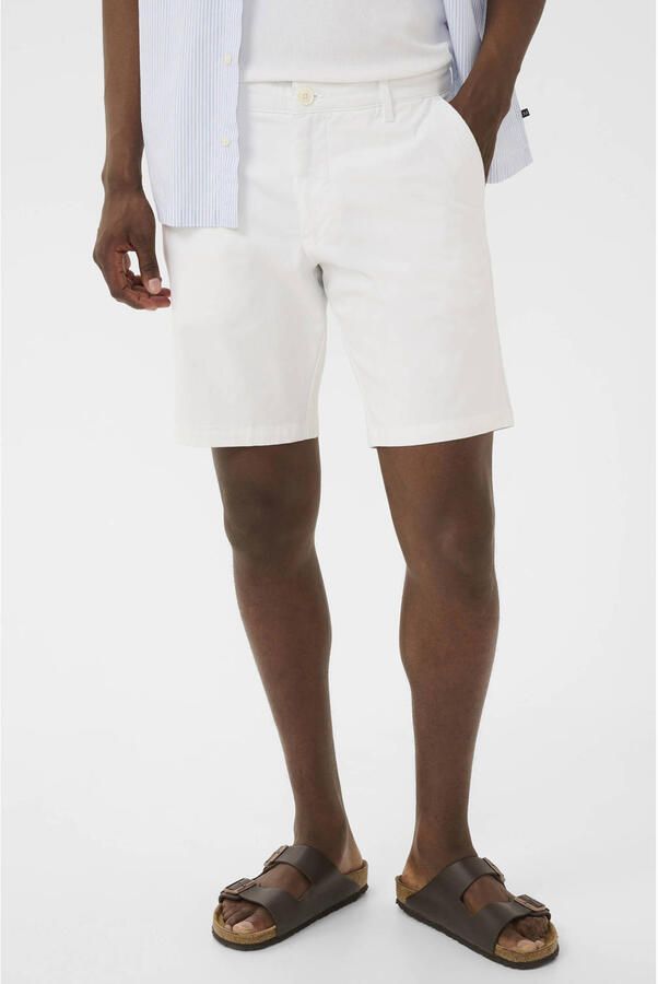 Matinique regular fit chino short wit