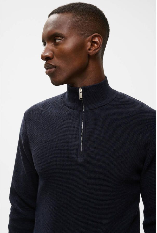 Matinique Gebreide pullover met opstaande kraag model 'lagoon' - Foto 8