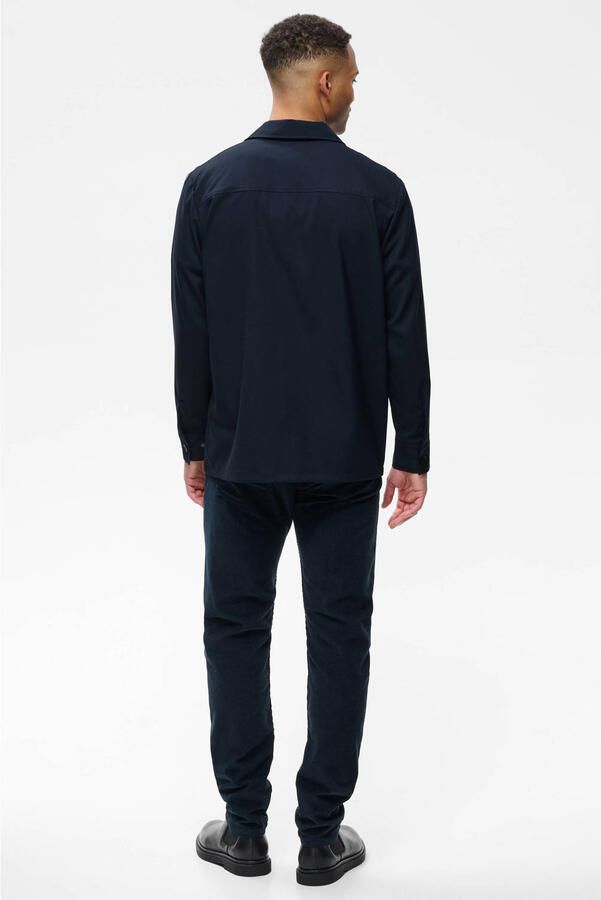 Matinique regular fit overshirt donkerblauw - Foto 2