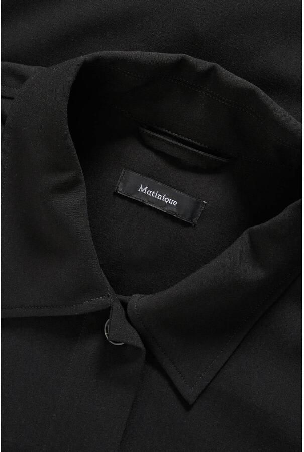 Matinique regular fit overshirt zwart - Foto 2