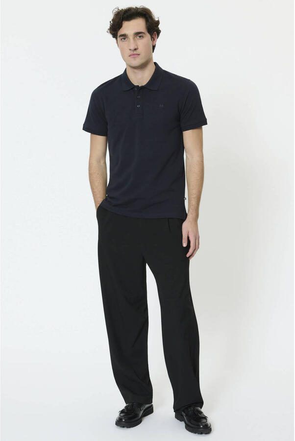 MATINIQUE Heren Polo's & T-shirts Mapoleo Melange Donkerblauw - Foto 8