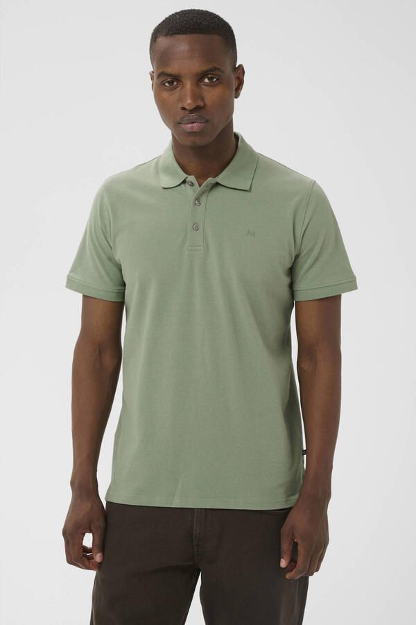 MATINIQUE Heren Polo's & T-shirts Mapoleo Melange Groen - Foto 5