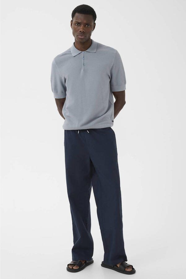 Matinique Slim fit poloshirt van katoenmix in tricotlook - Foto 2