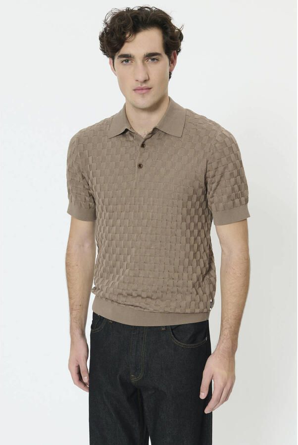 MATINIQUE Heren Polo's & T-shirts Mapolo Bb Heritage Taupe - Foto 5