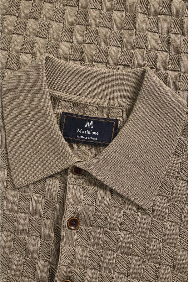 MATINIQUE Heren Polo's & T-shirts Mapolo Bb Heritage Taupe - Foto 6