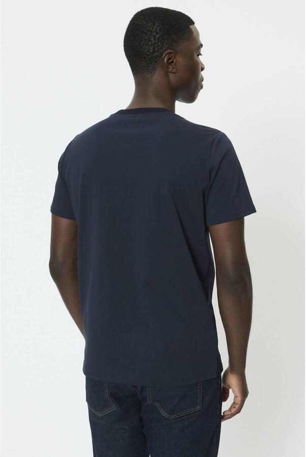 Matinique regular T-shirt donkerblauw - Foto 3