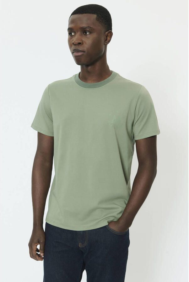 MATINIQUE Heren Polo's & T-shirts Majeremy Crew Groen - Foto 5