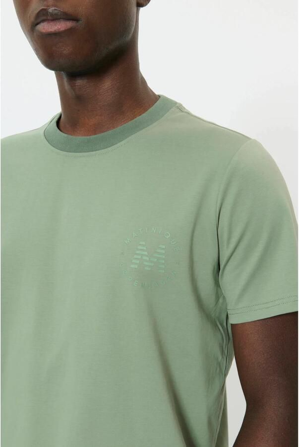 MATINIQUE Heren Polo's & T-shirts Majeremy Crew Groen - Foto 7