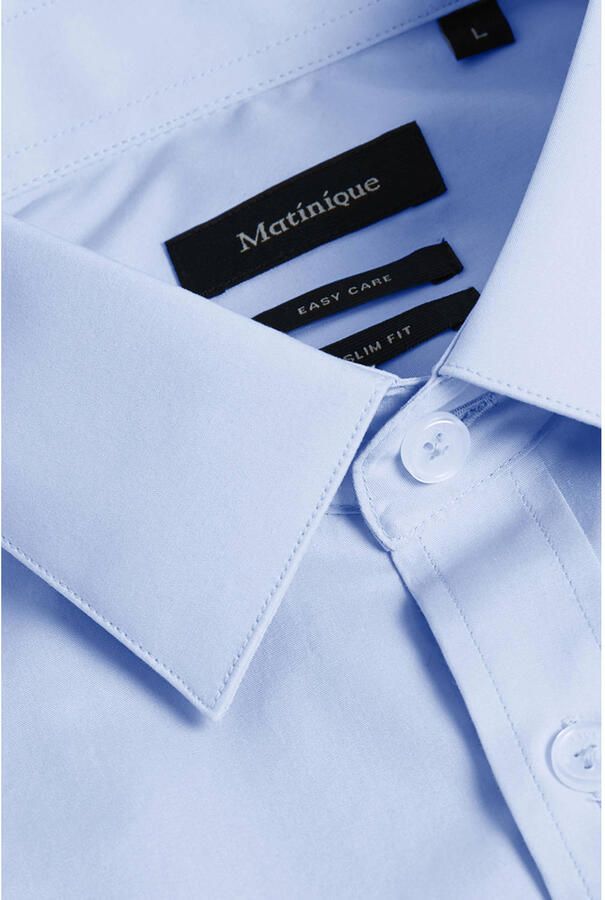 Matinique Slim fit zakelijk overhemd met stretch model 'Robo'