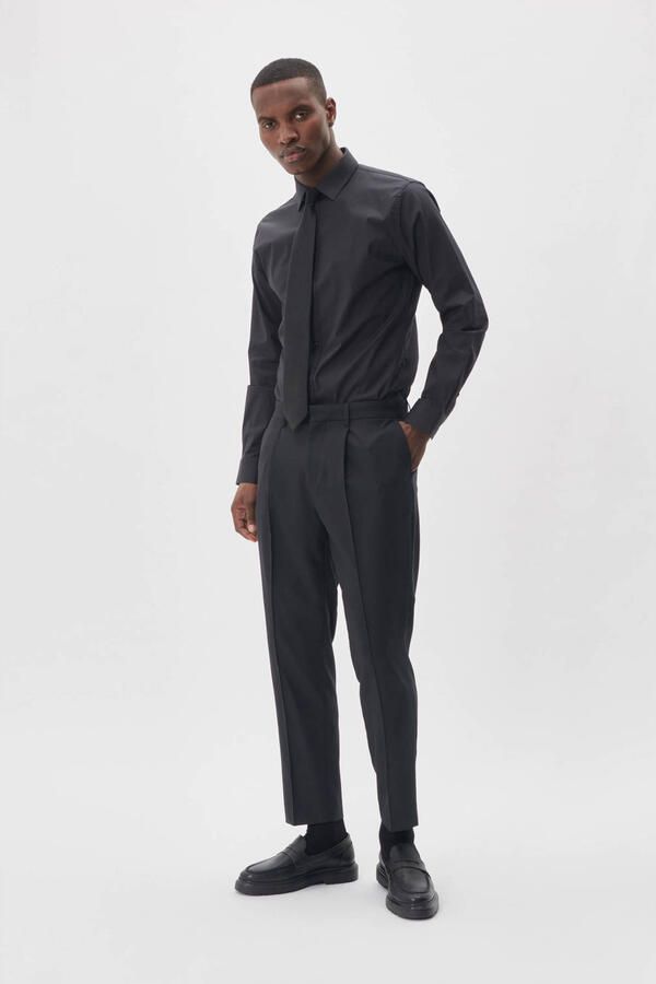 Matinique Regular fit zakelijk overhemd model 'Robo' 'Better Cotton Initiative'