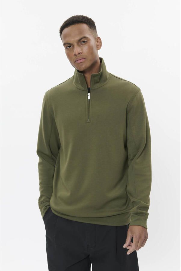 Matinique Sweatshirt met opstaande kraag model 'kade' - Foto 2