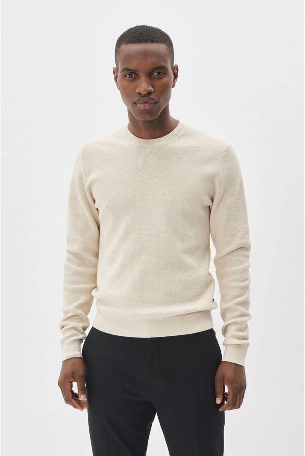Matinique Shirt met lange mouwen en labeldetail model 'Alagoon' - Foto 5