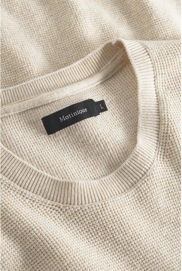 Matinique Shirt met lange mouwen en labeldetail model 'Alagoon' - Foto 6