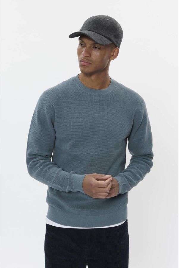 Matinique Gebreide pullover met ronde hals model 'lagoon' - Foto 5