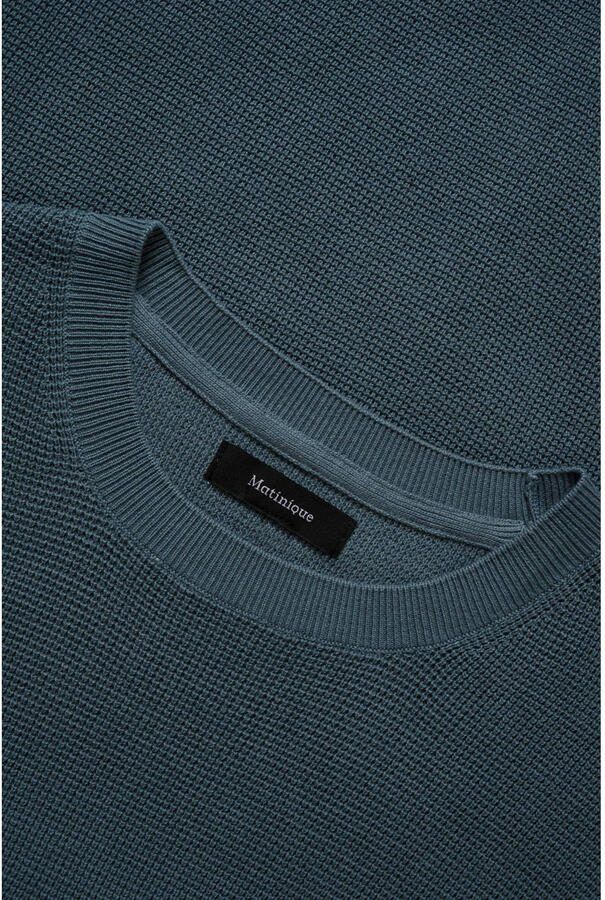 Matinique Gebreide pullover met ronde hals model 'lagoon' - Foto 6