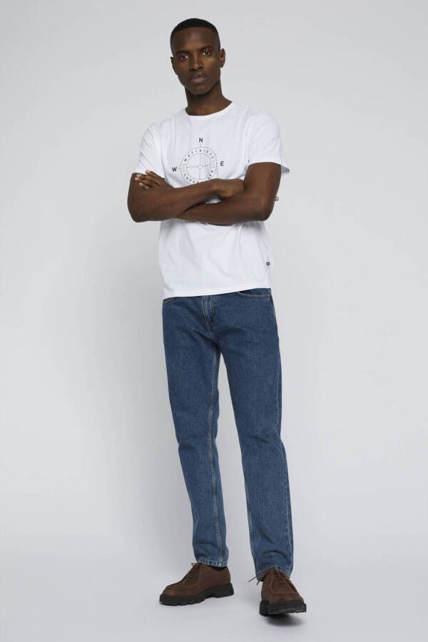Matinique T-shirt MAjermane met printopdruk white