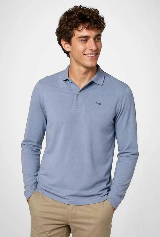McGregor regular fit polo lichtblauw