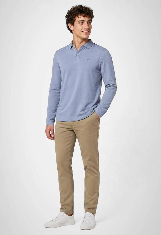 McGregor regular fit polo lichtblauw - Foto 2
