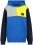 Me & My Monkey hoodie kobaltblauw geel zwart Sweater Meerkleurig 176 - Thumbnail 1