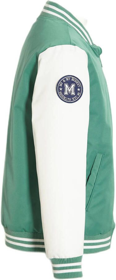 Me & My Monkey baseball jacket Paul groen Jas Jongens Polyester Ronde hals 104 - Foto 5