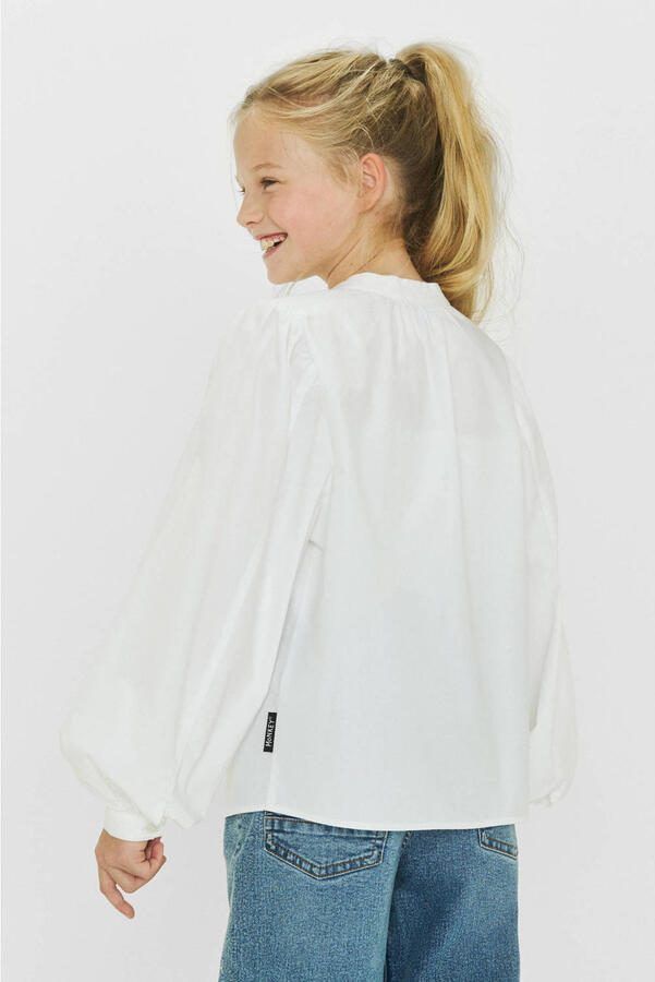 Me & My Monkey blouse Robin wit - Foto 2