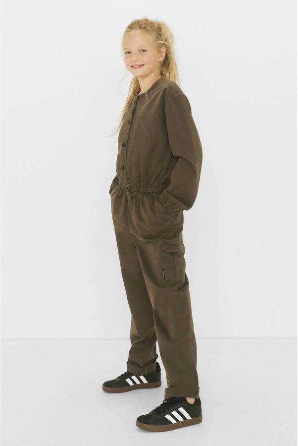 Me & My Monkey boilersuit Roxanne groen - Foto 3