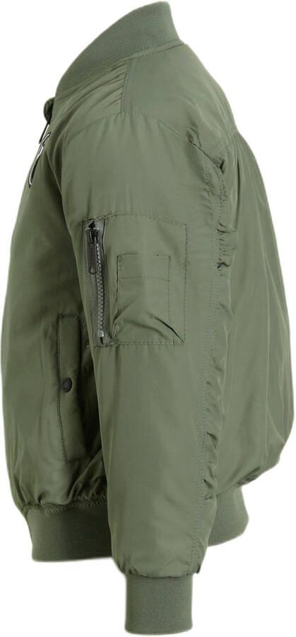 Me & My Monkey bomberjack zomer Melis groen Jas Meisjes Polyester Ronde hals 140 - Foto 3