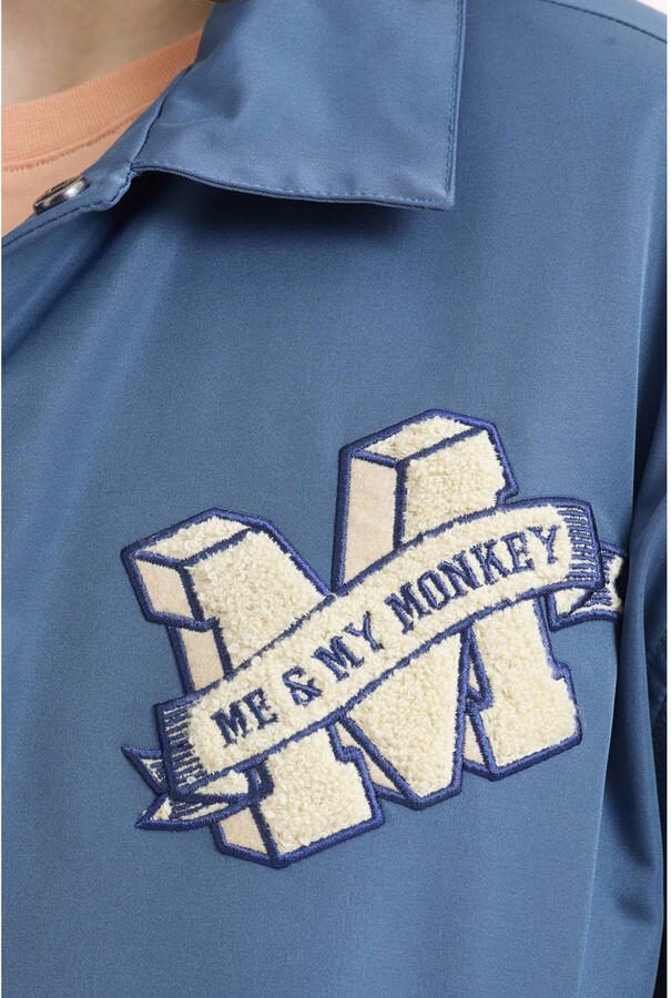 Me & My Monkey bomerjack blauw - Foto 3