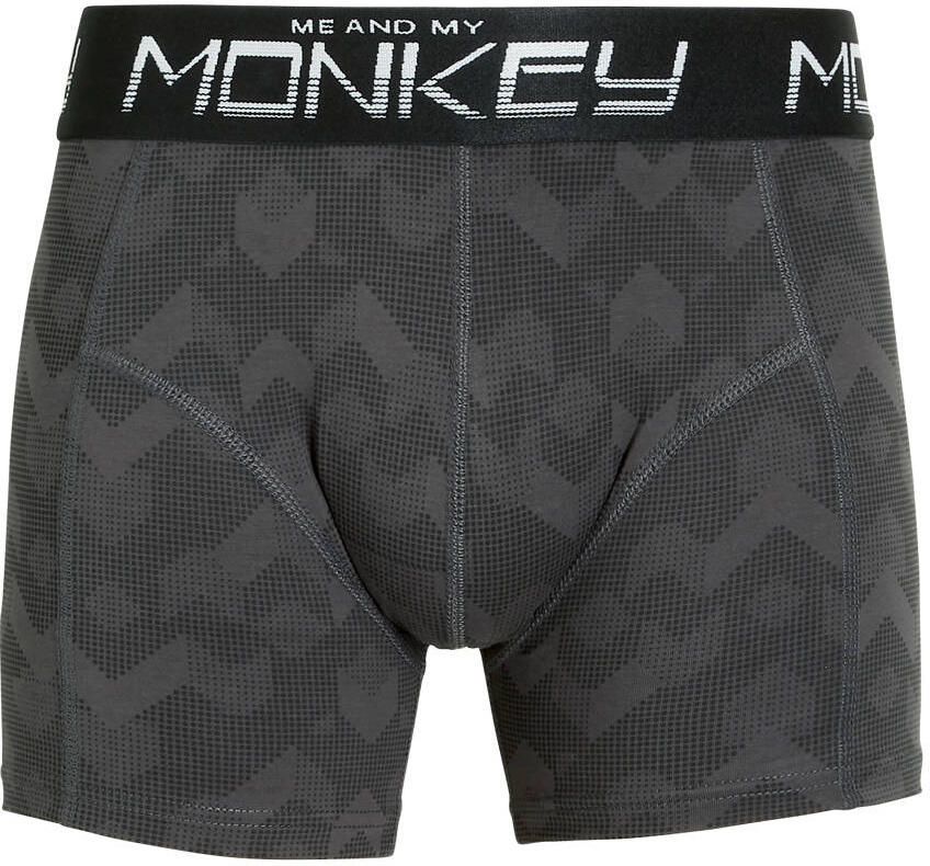 Me & My Monkey boxershort set van 2 blauw army Jongens Stretchkatoen 104