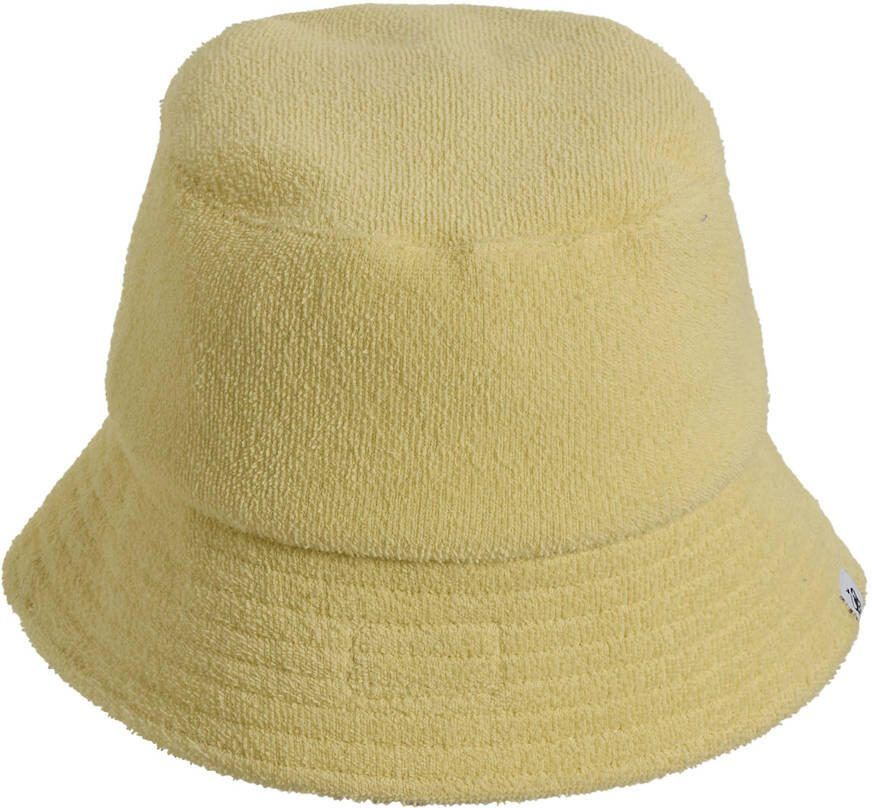 Me & My Monkey buckethat van badstof geel - Foto 2