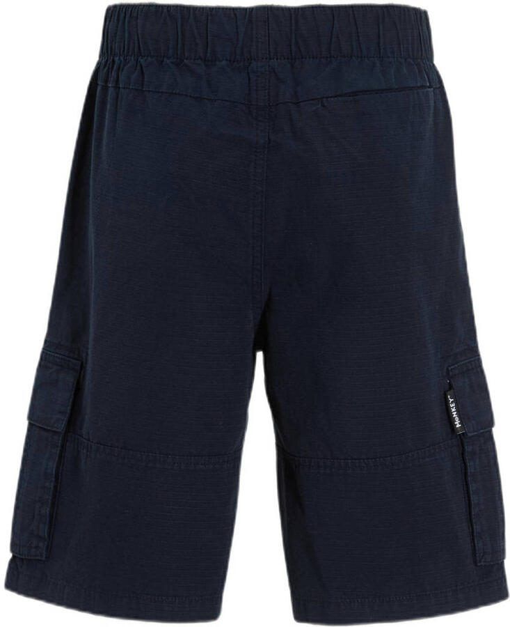 Me & My Monkey cargo short donkerblauw