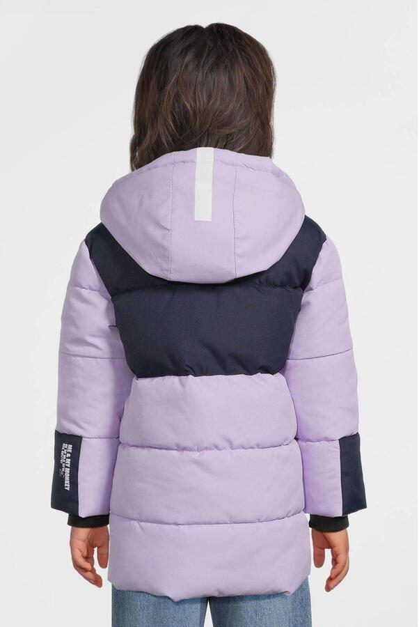 Me & My Monkey colourblock puffer jas - Foto 3