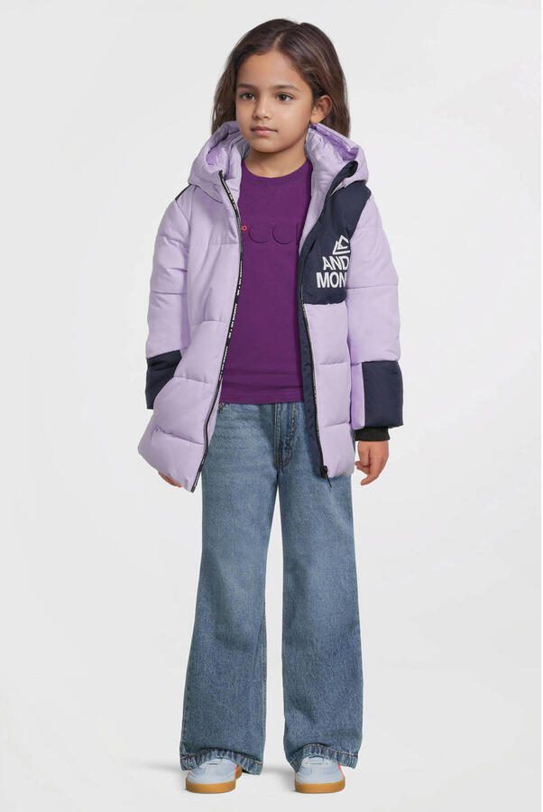 Me & My Monkey colourblock puffer jas - Foto 4